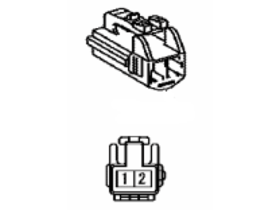 Toyota 90980-10906 Electrical Connector