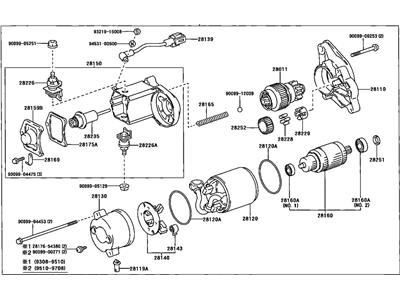 Toyota 28100-35100 Starter Assy