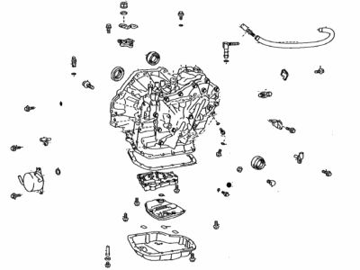 Toyota 30400-12760 Transaxle Assy,  Continuously Variable