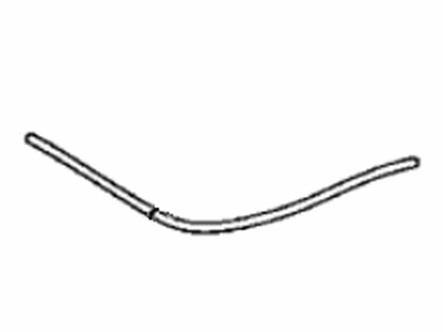 Toyota 90068-33172 Hose,  Windshield Washer (From Joint To Nozzle)