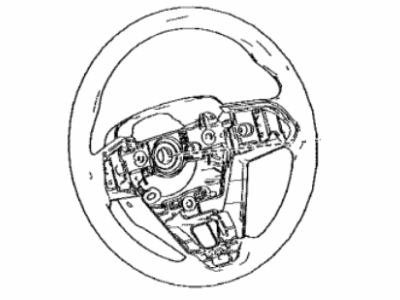 Toyota 45100-0Z140-C0 Wheel Assy,  Steering