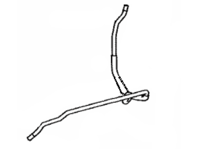 Toyota 87208-08170 Pipe,  Heater Water Outlet,  B