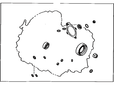 Toyota 04331-20061 Gasket Kit,  Transaxle Overhaul(MTM)