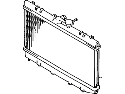 Toyota 16400-16301 Radiator Assy