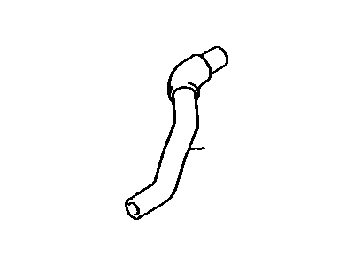 Toyota 16572-88380 Hose,  Radiator,  Outlet