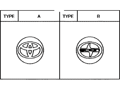 Toyota SU003-00797 Wheel Hub Ornament Sub-Assembly