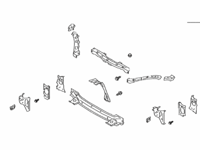 Toyota SU003-01364 Support Sub-Assembly, Radiator