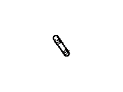 Toyota 90116-10058 Bolt,  Stud(For Manifold To Exhaust Pipe)