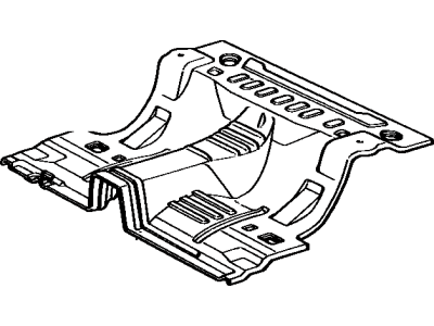 Toyota 58211-14110 Pan,  Center Floor