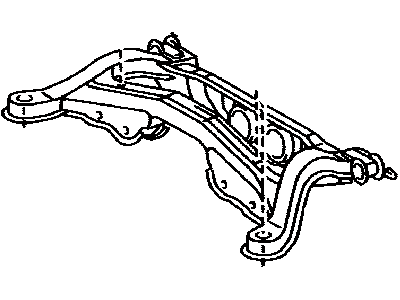 Toyota 51206-48040 Member Sub-Assy,  Rear Suspension