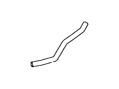 Toyota 87245-48480 Hose,  Heater Water,  Outlet B