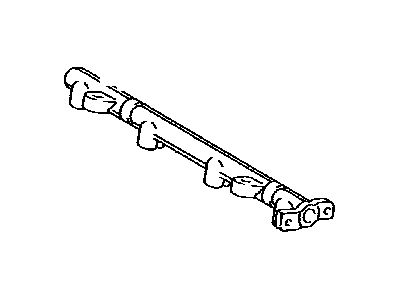 Toyota 23814-28031 Pipe Sub-Assy,  Fuel Delivery