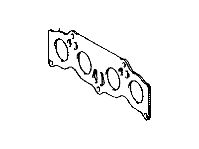 Toyota 17173-20010 Gasket,  Exhaust Manifold To Head