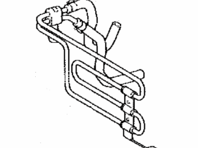 Toyota 44402-48030 Cooler Sub-Assembly, Power Steering Oil