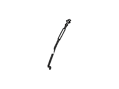 Toyota 53440-48021 Rod,  Hood Support