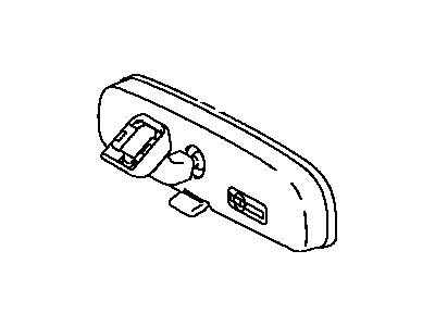 Toyota 87810-60190 Mirror Assembly, Inner Rear View