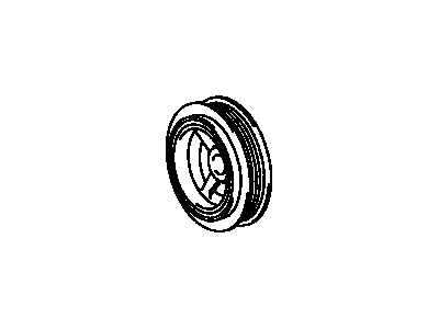 Toyota 13408-0A010 Pulley,  Crankshaft