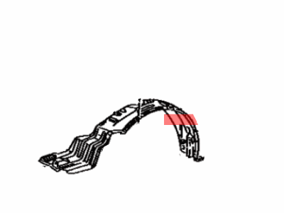 Toyota 53875-03010 Liner, Front Fender, Passenger Side Toyota 53875-03010 Liner, Front Fender, Passenger Side