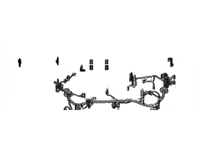 Toyota 82115-42290 Wire,  Engine Room Main