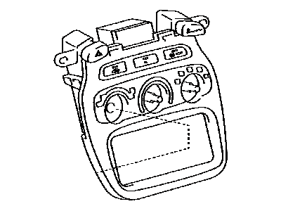 Toyota 55904-48031 Housing Sub-Assembly, Heater Control