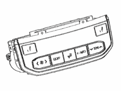 Toyota 55900-0E700 Control Assy,  Air Conditioner,  NO.2