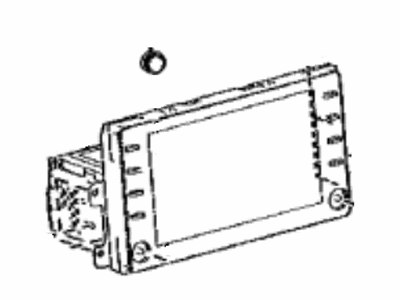 Toyota 86140-0E690 Receiver Assy,  Radio & Display