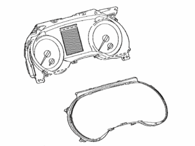 Toyota 83800-0EP40 Meter Assy,  Combination