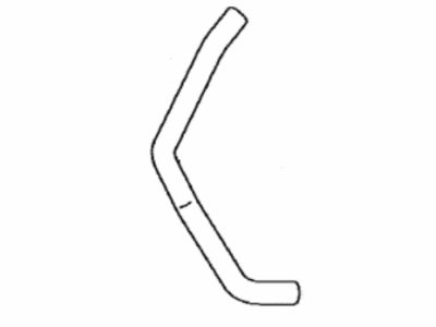 Toyota 87245-0E540 Hose,  Heater Water,  Outlet C