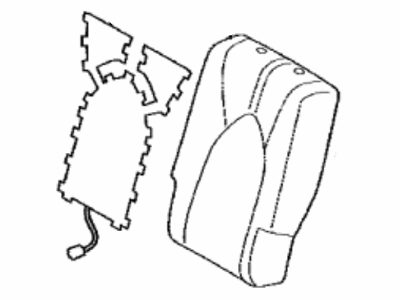 Toyota 71078-0E450-B5 Cover,  Rear Seat Back,  LH(For Separate Type)