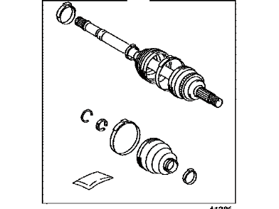 Toyota 42370-49175 Shaft Assy,  Rear Drive Outboard Joint,  RH