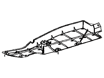 Toyota 50819-42031 Cover Sub-Assembly, Front F