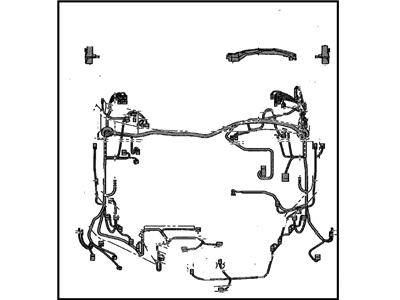 Toyota 82111-42R41 Wire,  Engine Room Main