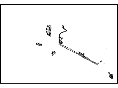 Toyota 82162-42841 Wire,  Floor,  NO.2