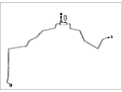 Toyota 88706-42450 Pipe Sub-Assy,  Liquid