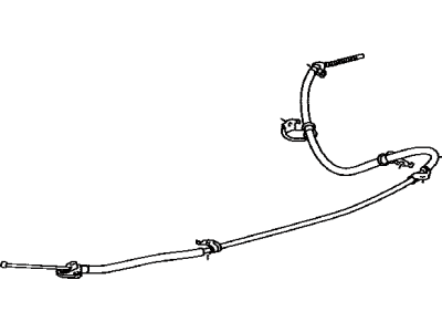 Toyota 46420-48200 Cable Assy,  Parking Brake,  NO.2