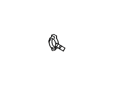 Toyota 16581-36010 Clamp,  Sub-Radiator Hose,  No.1