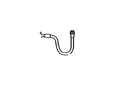 Toyota 90947-02G79 Hose,  Flexible(For Rear RH)