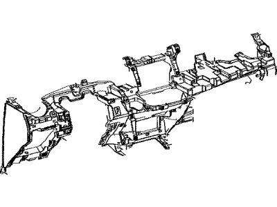 Toyota 55312-89105-04 Panel, Instrument, Lower