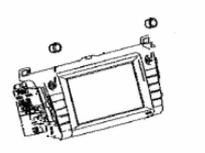 Toyota 86804-42090 Receiver Assembly, Navigation