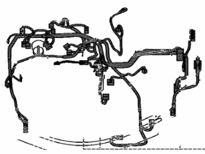 Toyota 82112-48060 Wire, Engine Room