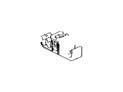 Toyota 77298-52070 Clamp,  Fuel Tube,  NO.4