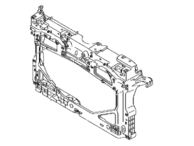 Toyota 53201-WB001 Support Sub-Assy,  Radiator