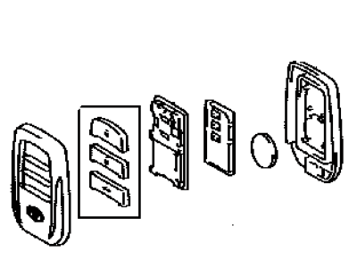 Toyota 89904-62020 Transmitter Sub-Assembly, Electrical Key