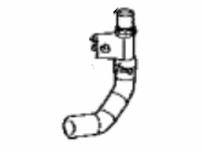 Toyota 16207-24020 Pipe Sub-Assy,  Water By-Pass,  No.2