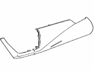 Toyota 55470-12081-C3 Garnish Assy,  Instrument Cluster Finish Panel