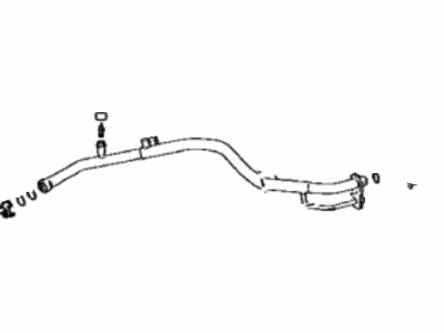 Toyota 88710-12A00 Pipe Sub-Assy,  Suction