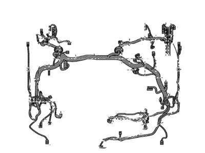 Toyota 82111-1KB63 Wire,  Engine Room Main