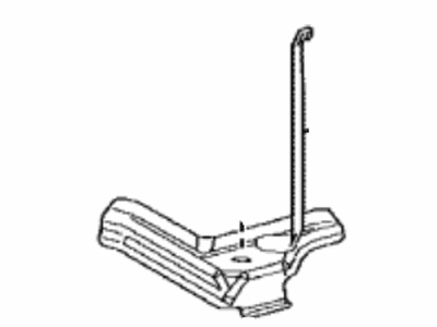 Toyota 74405-76021 Clamp Sub-Assy,  Battery,  No.2