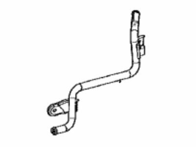 Toyota 16207-24010 Pipe Sub-Assy,  Water By-Pass,  No.3