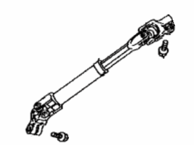 Toyota 45260-12810 Shaft Assy,  Steering Intermediate,  NO.2